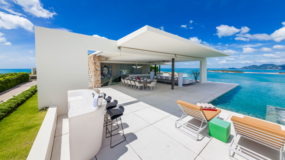 Beachfront Villa in Diani